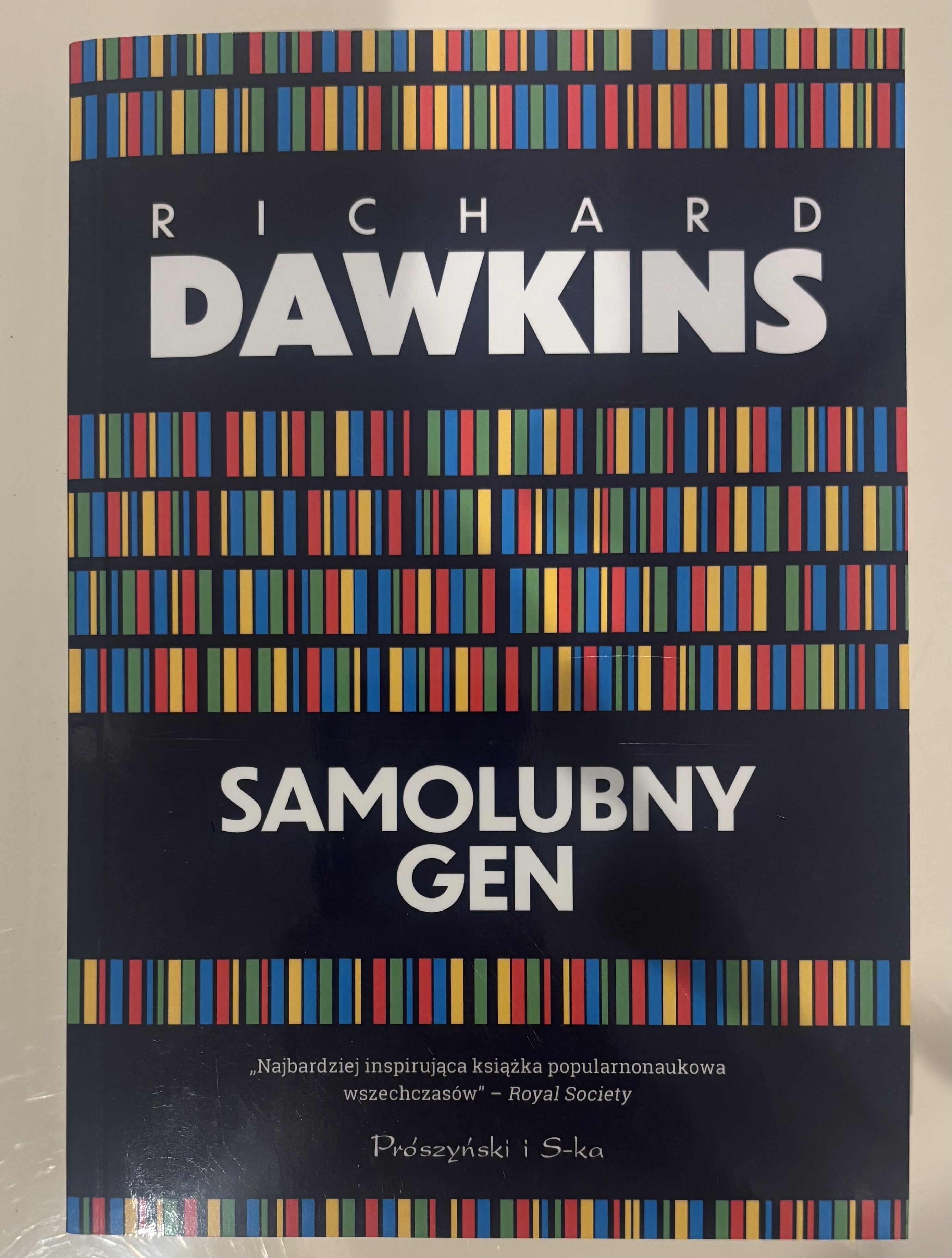 Okładka książki Samolubny gen